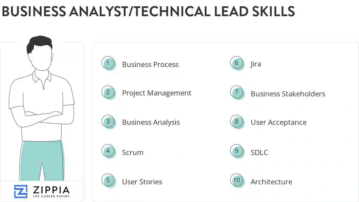 Business analyst/technical lead skills