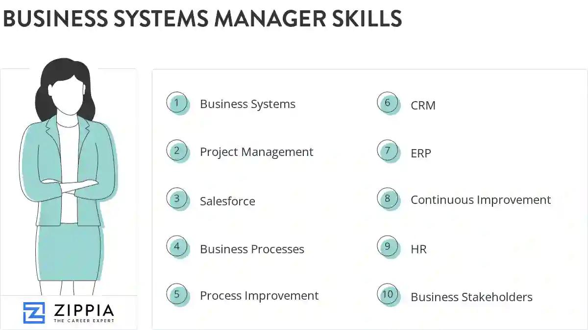 Business systems manager skills