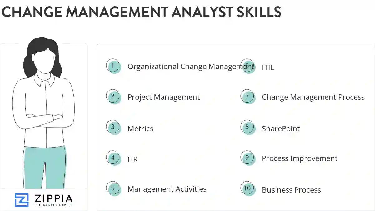 Change management analyst skills