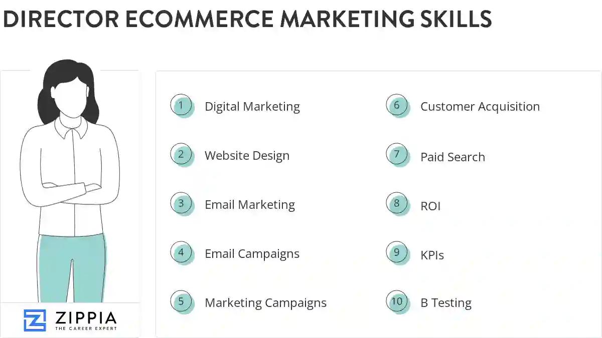 Director ecommerce marketing skills