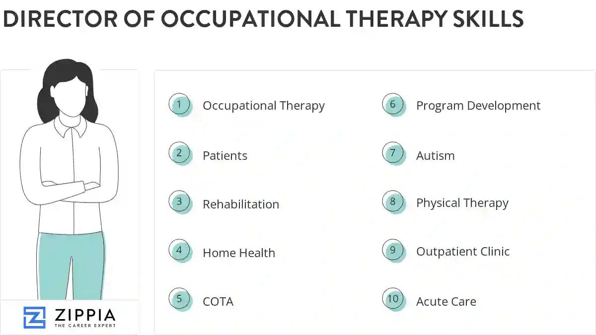 Director of occupational therapy skills