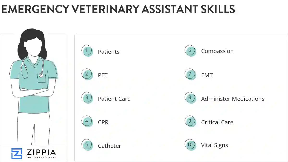 Emergency veterinary assistant skills