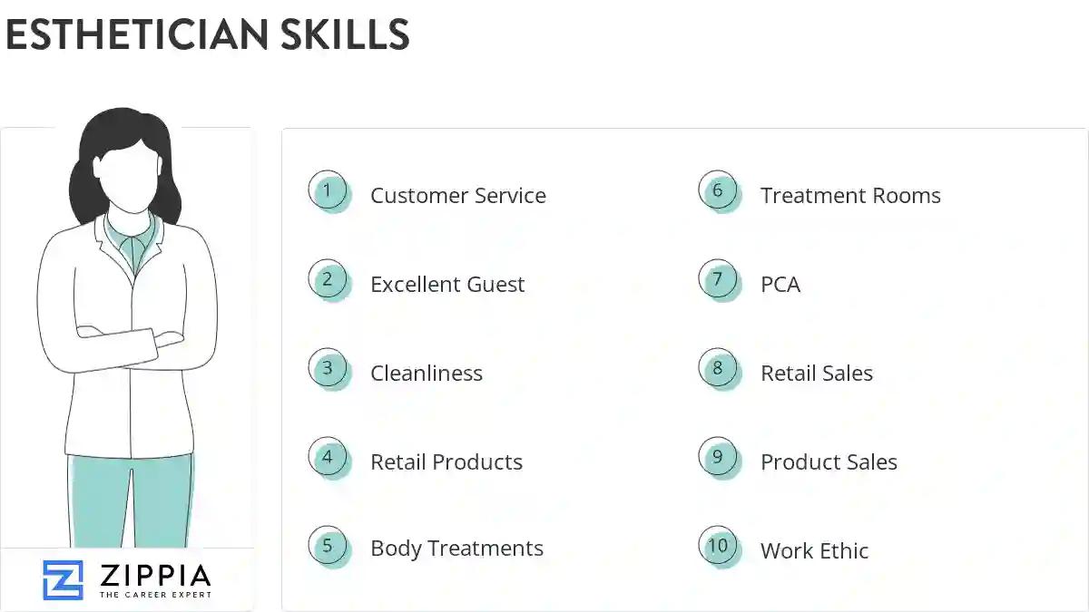 Esthetician skills