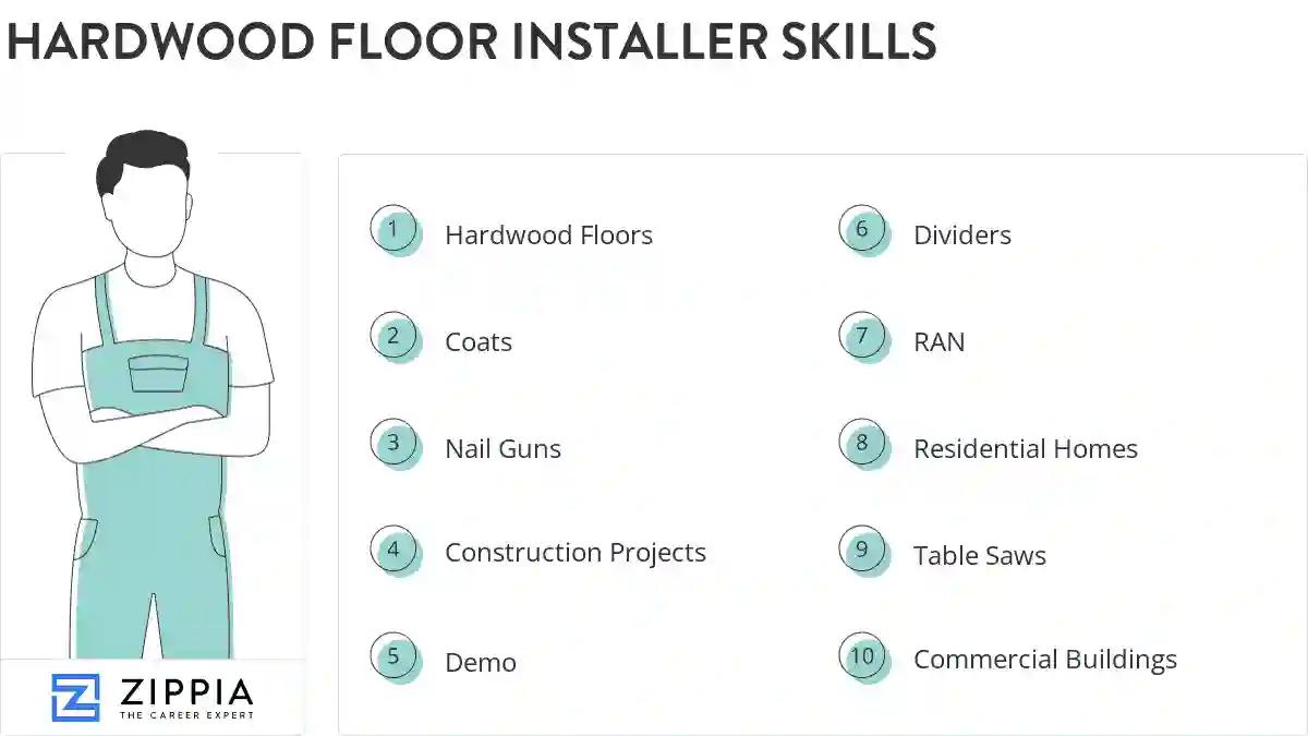 Hardwood floor installer skills