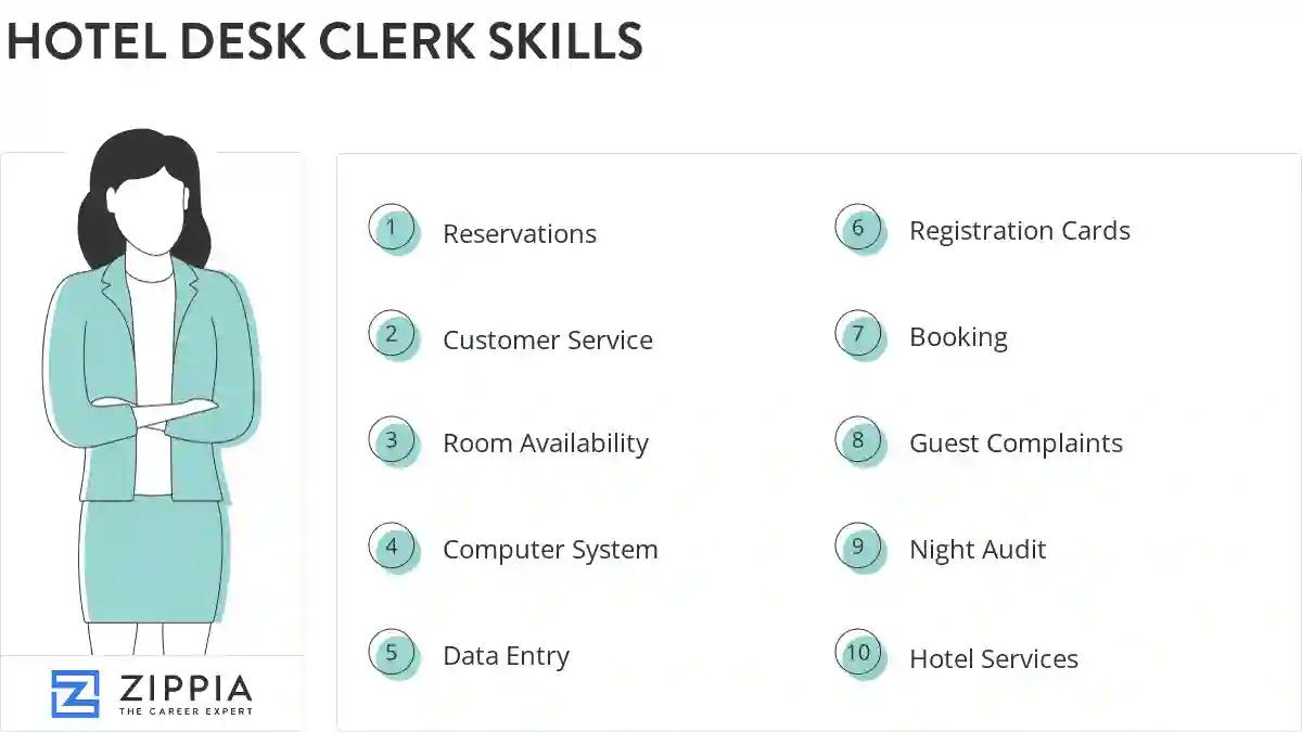 Hotel desk clerk skills
