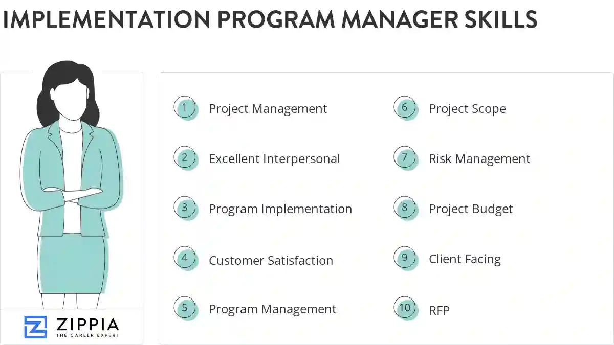 Implementation program manager skills
