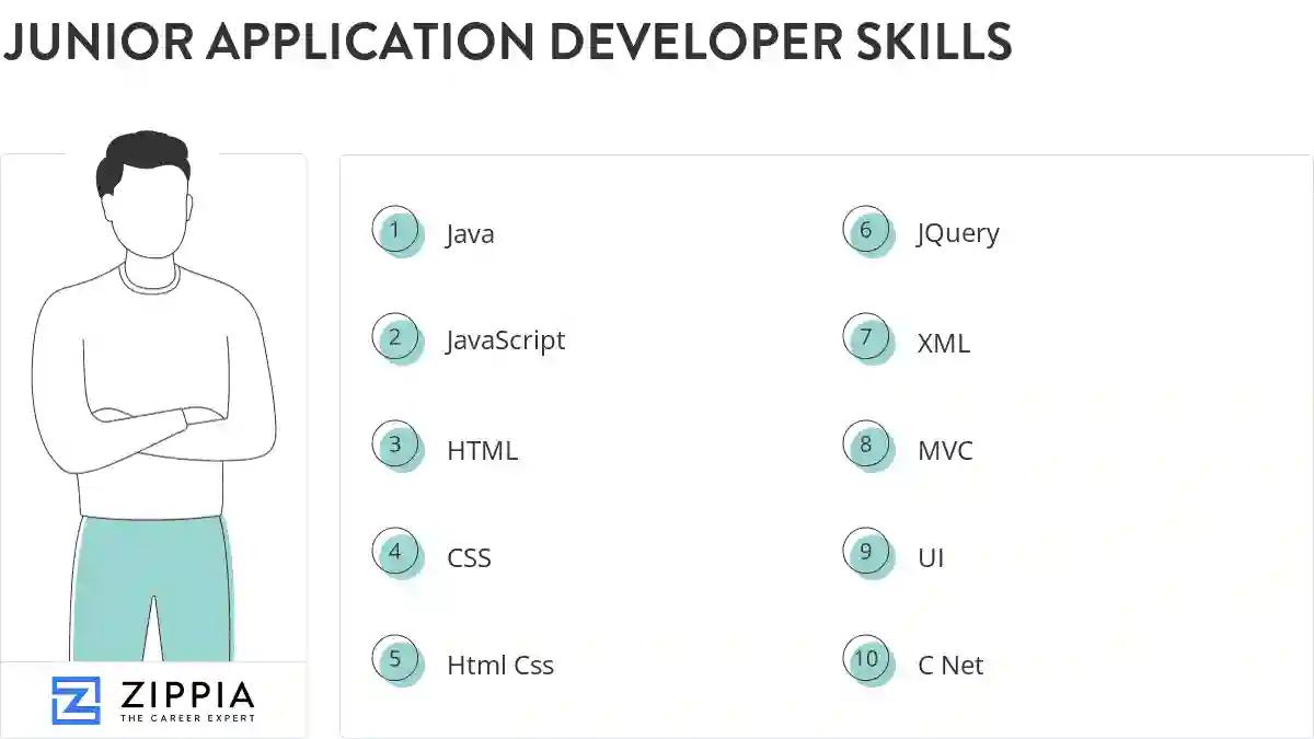 Junior application developer skills