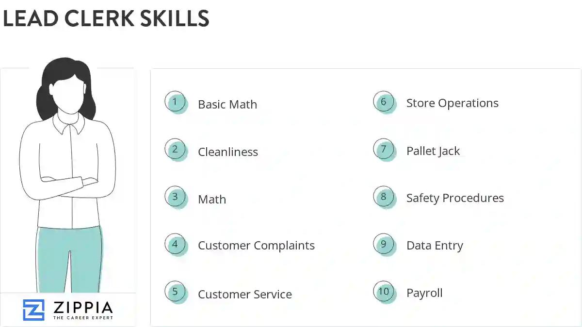 Lead clerk skills