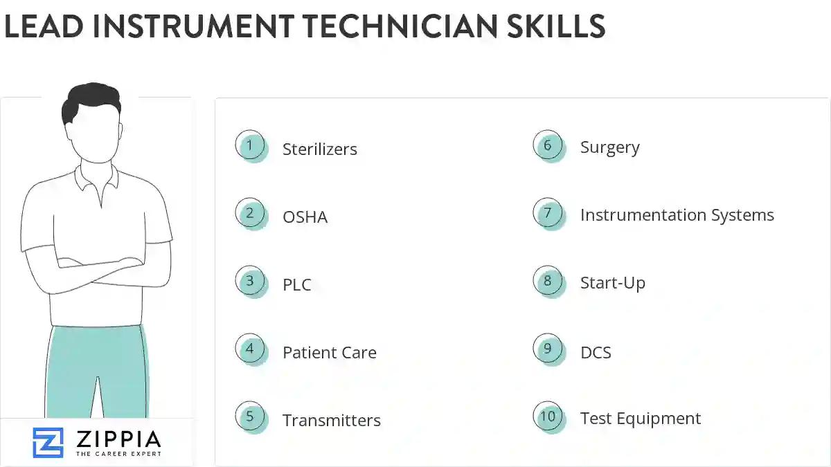 Lead instrument technician skills