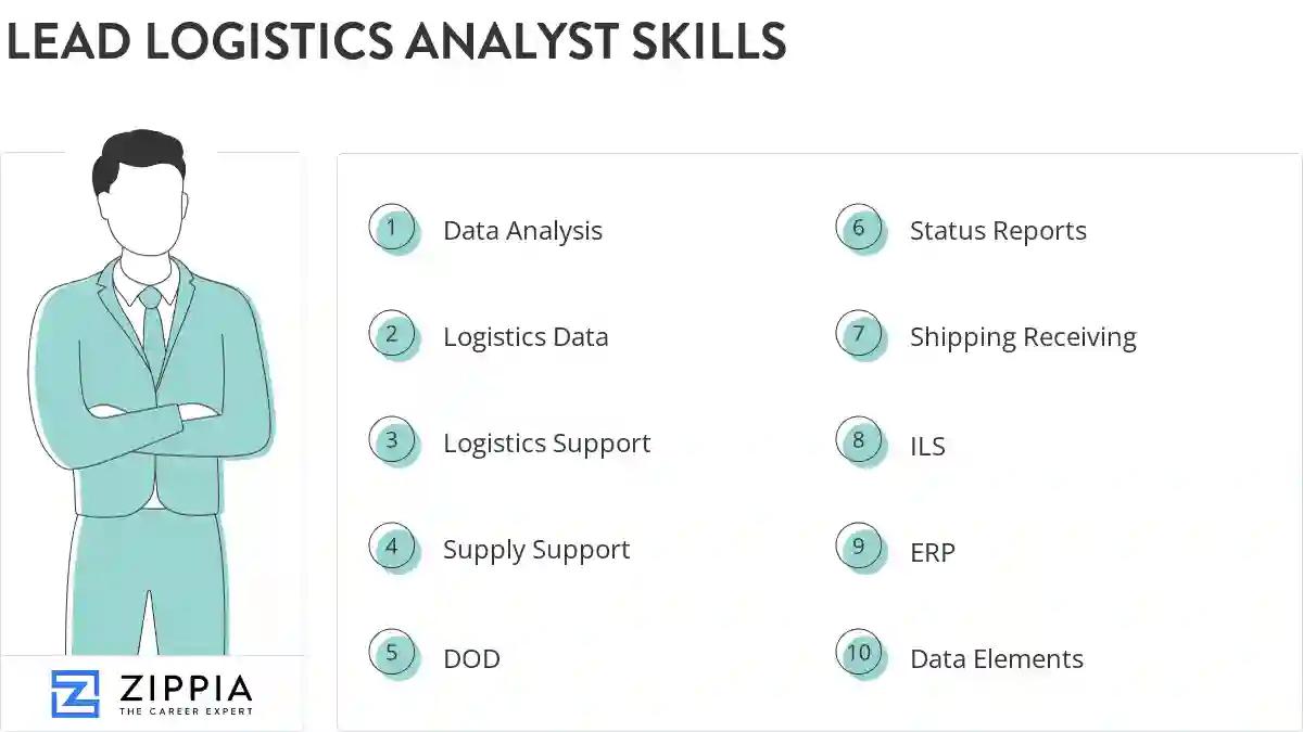 Lead logistics analyst skills