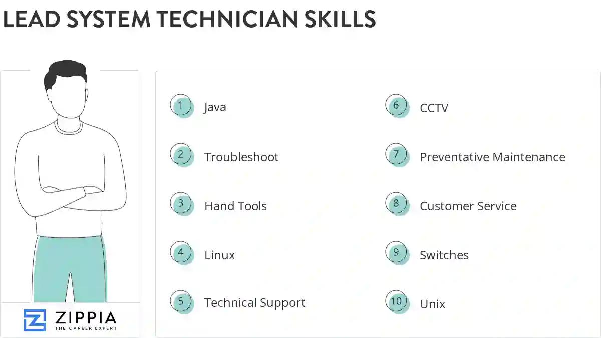 Lead system technician skills