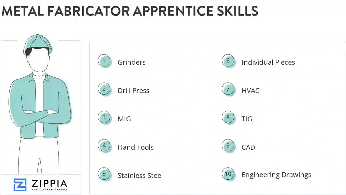 Metal fabricator apprentice skills
