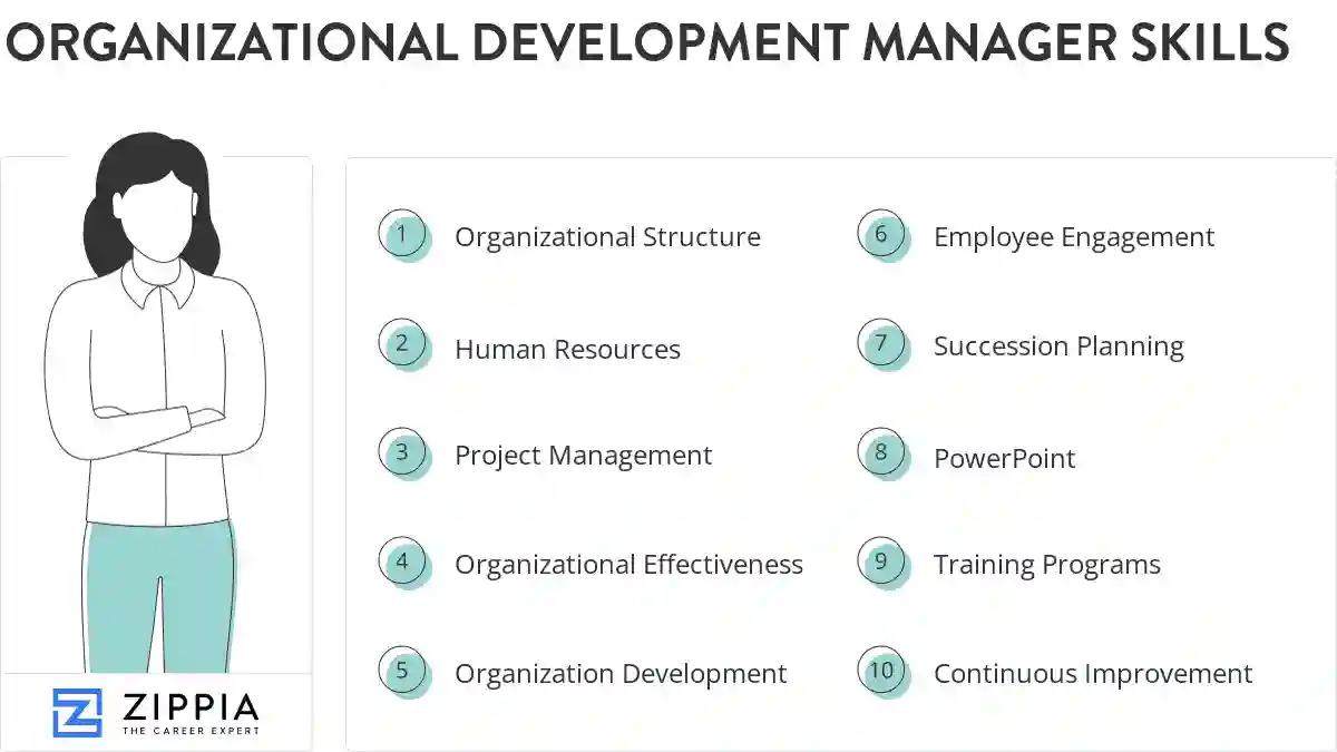 Organizational development manager skills