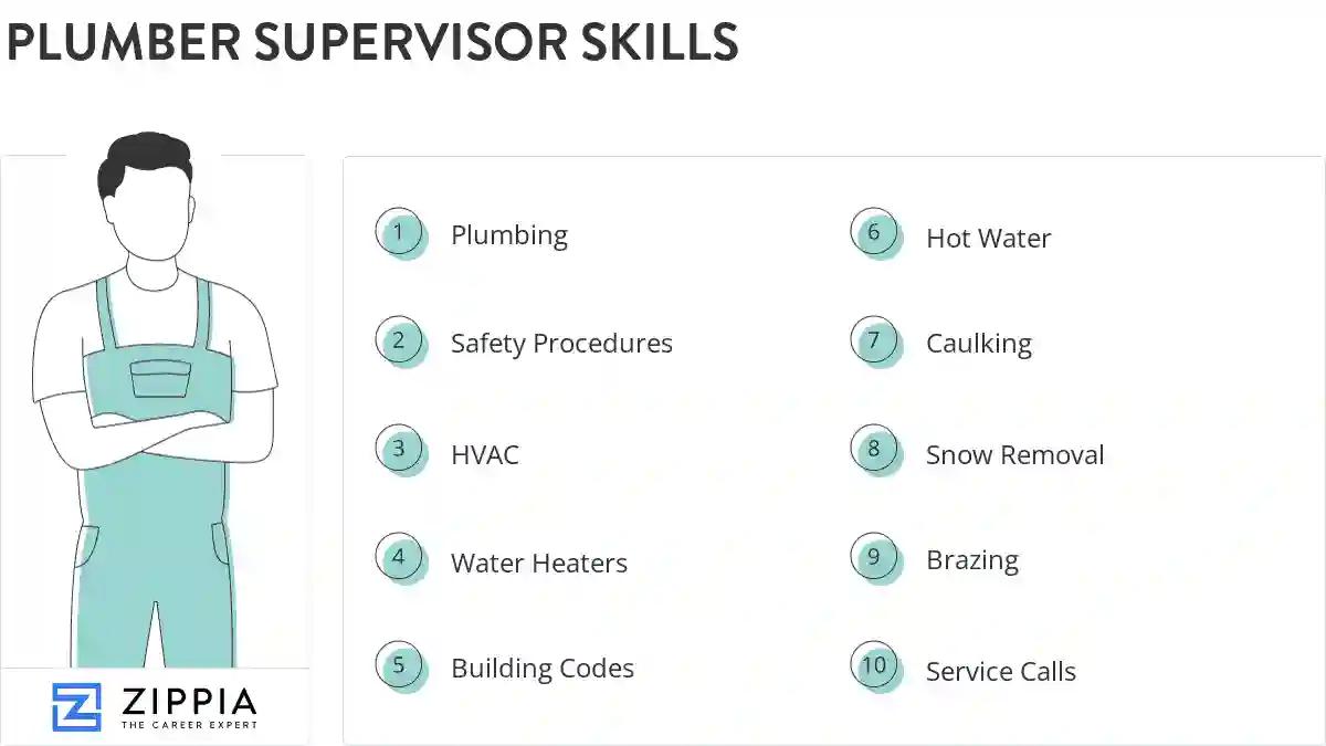 Plumber supervisor skills