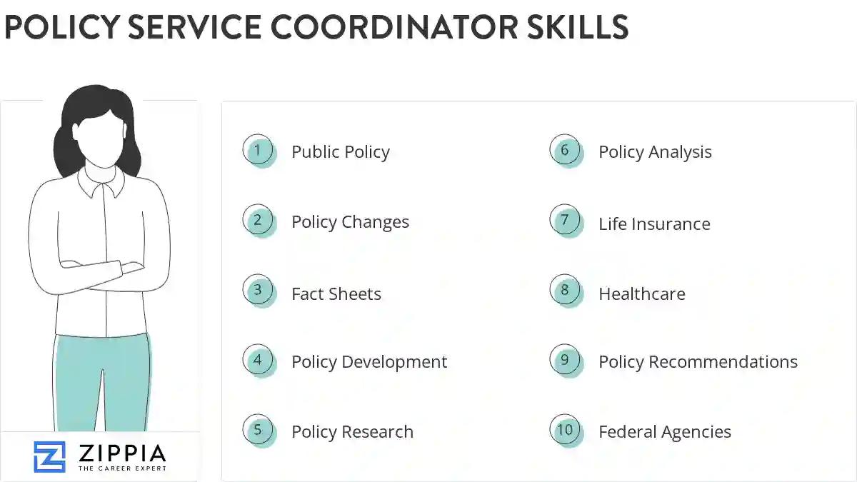 Policy service coordinator skills