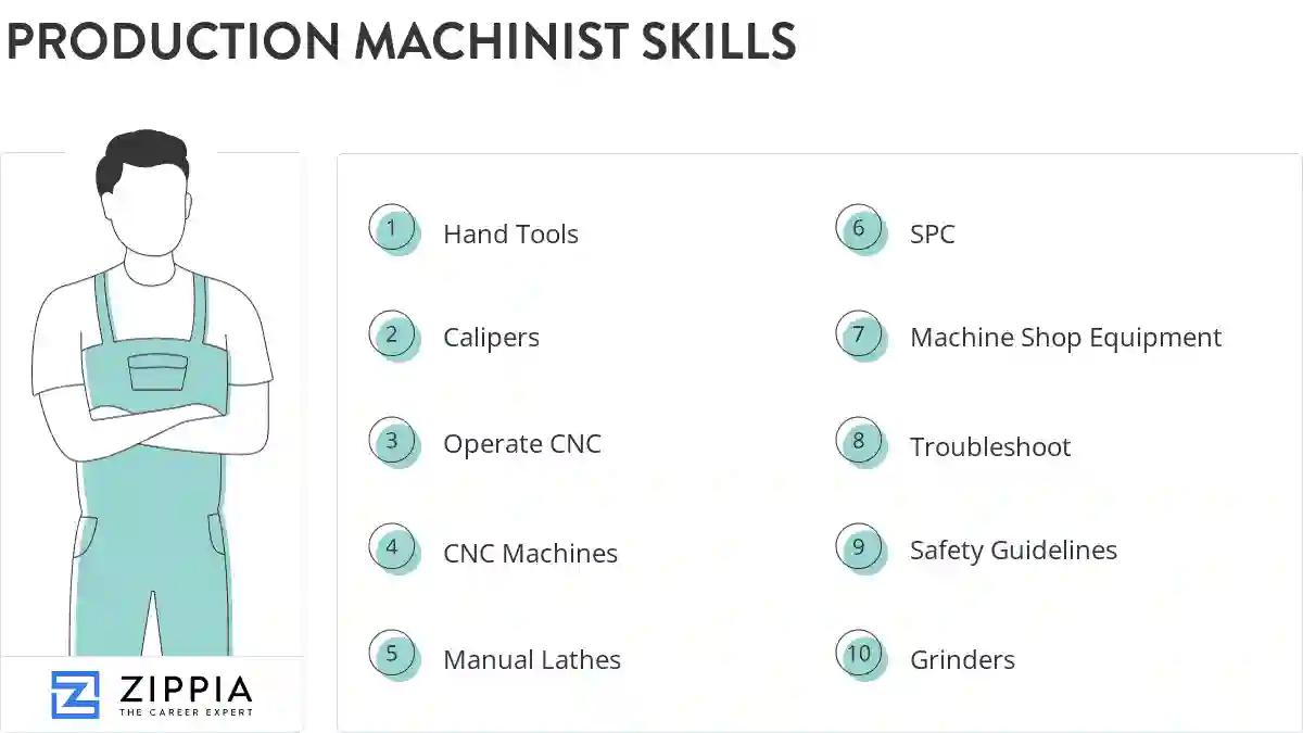 Production machinist skills