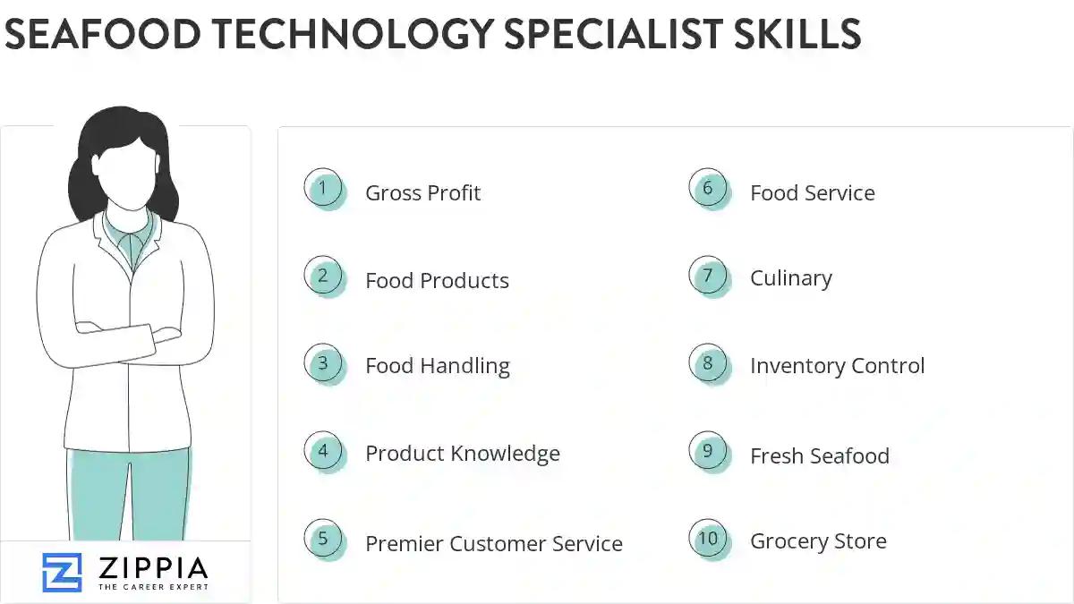 Seafood technology specialist skills