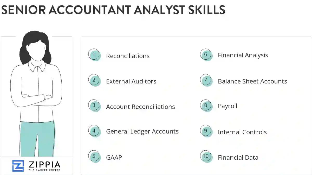 Senior accountant analyst skills