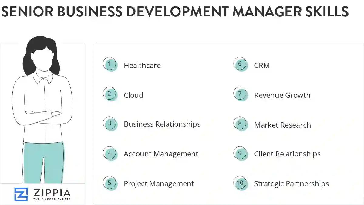 Senior business development manager skills