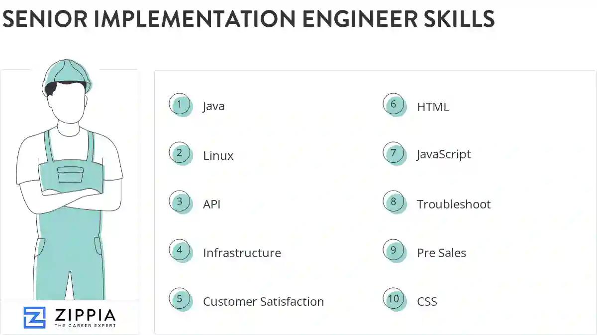 Senior implementation engineer skills