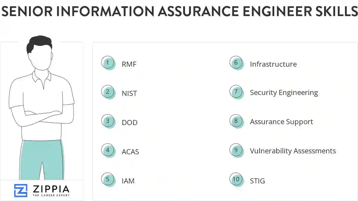 Senior information assurance engineer skills