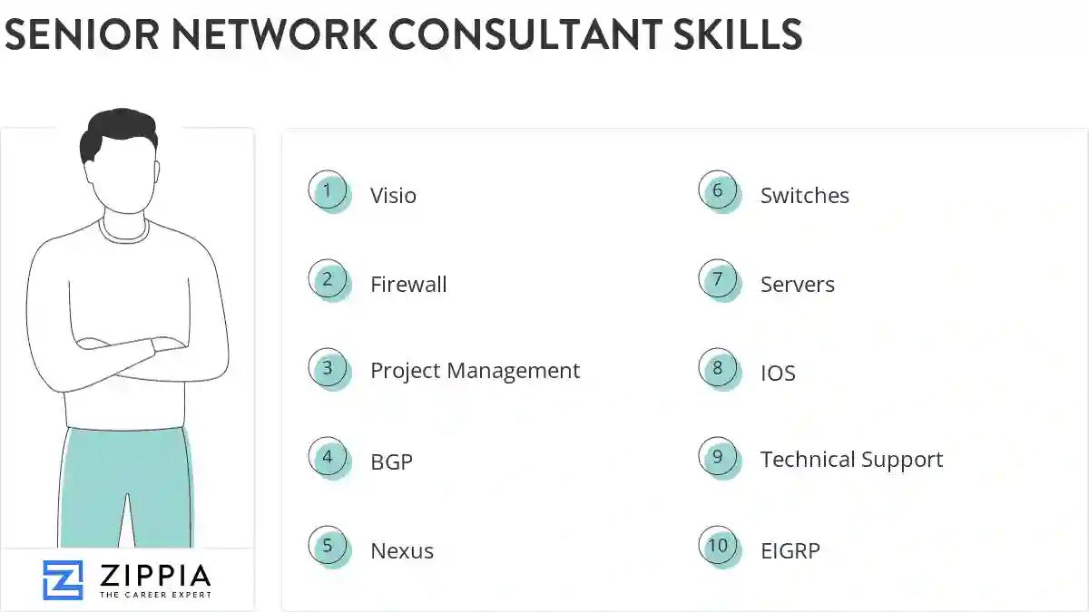 Senior network consultant skills