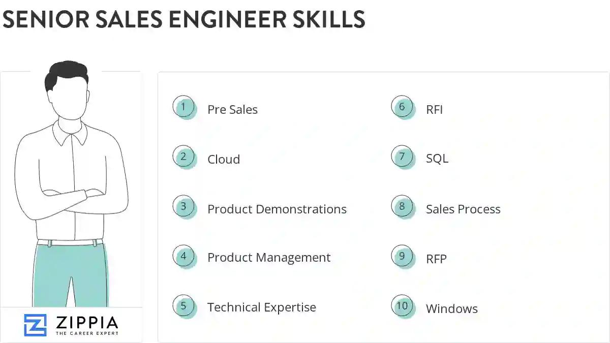 Senior sales engineer skills