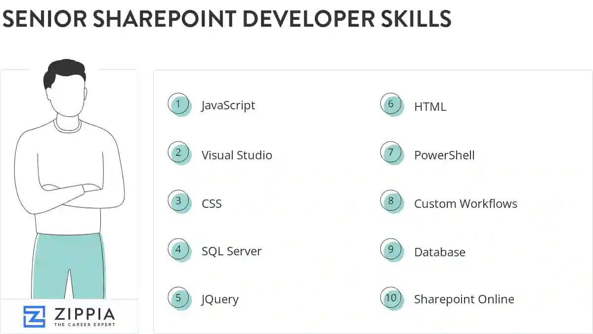 Senior sharepoint developer skills