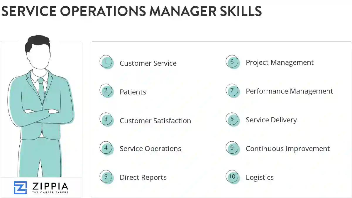 Service operations manager skills