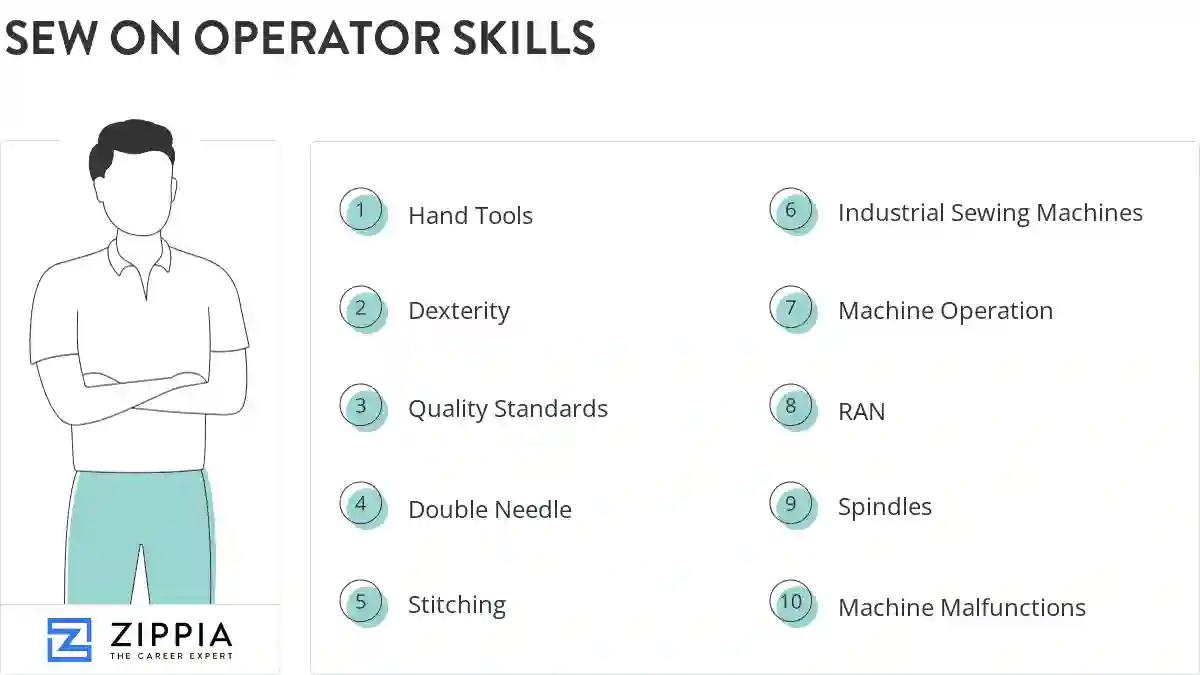 Sew on operator skills