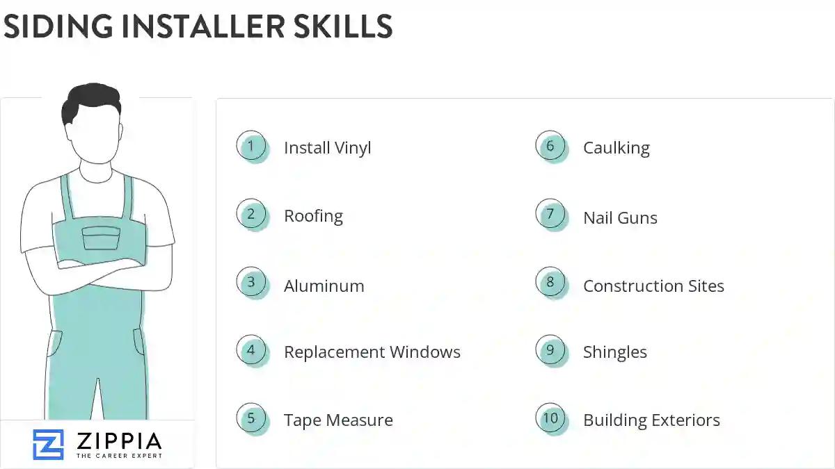Siding installer skills