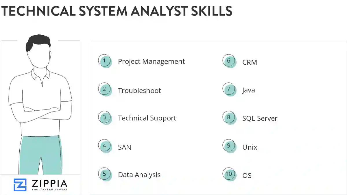 Technical system analyst skills