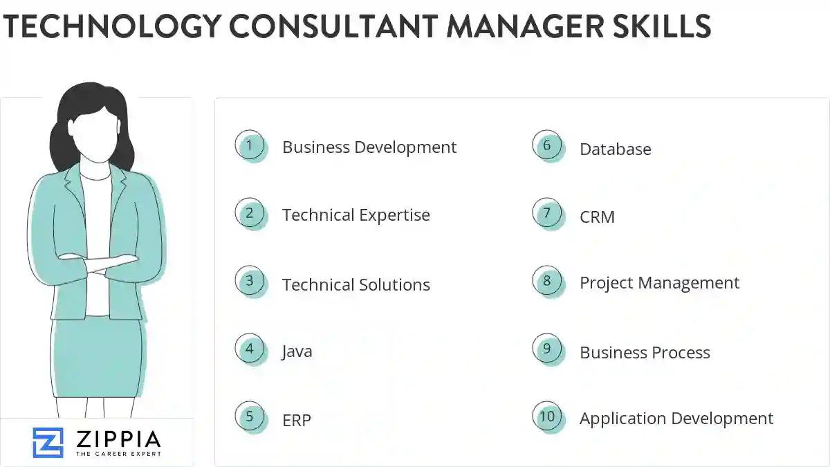 Technology consultant manager skills