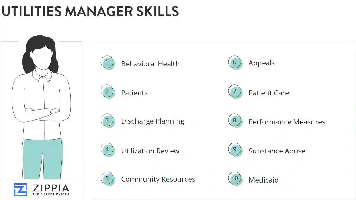 Utilities manager skills
