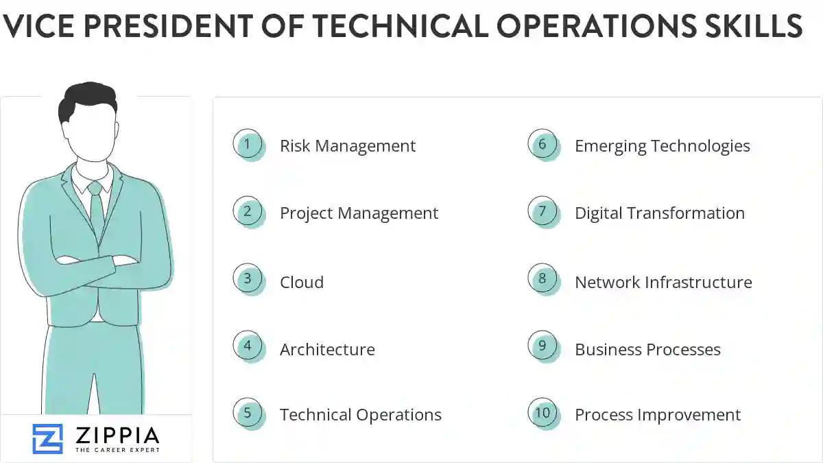 Vice president of technical operations skills
