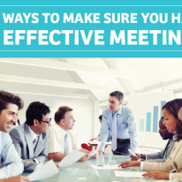 How to Run an Effective Team Meeting
