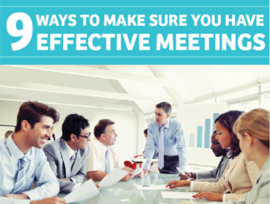 How to Run an Effective Team Meeting