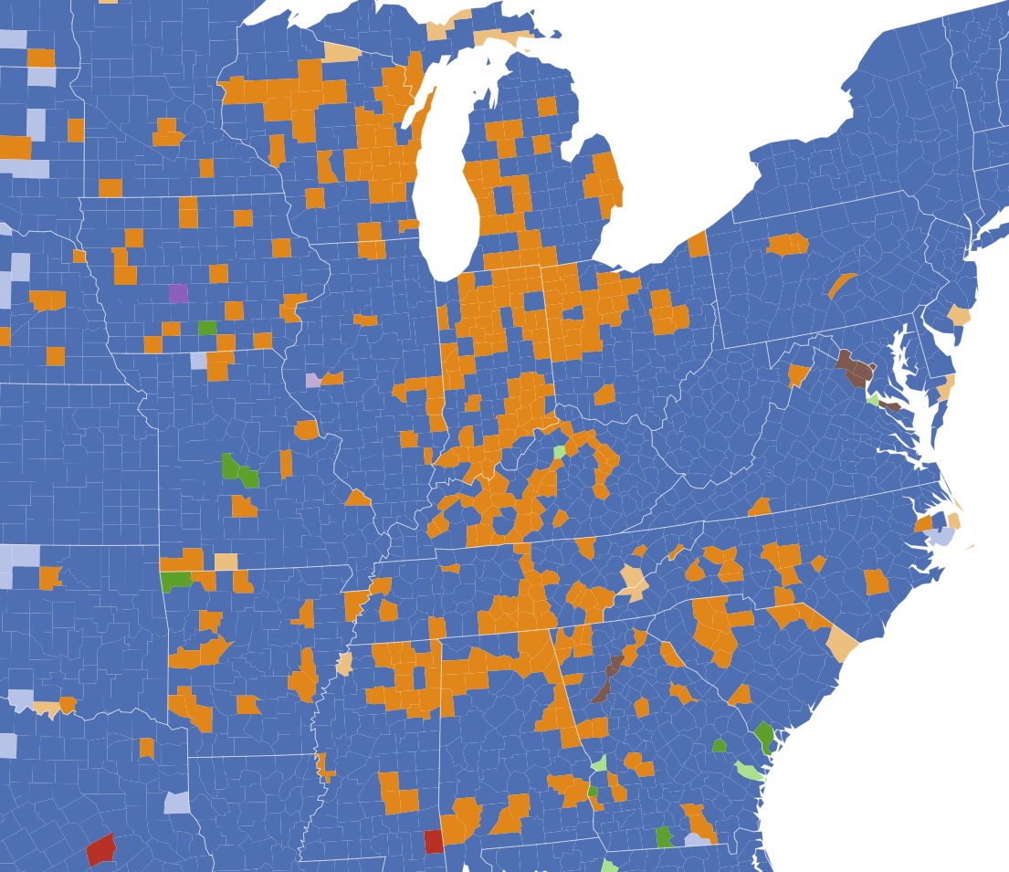 The Biggest Industry In Each County In America Zippia