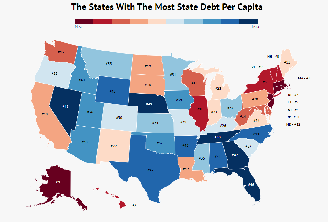 the-states-with-the-most-and-least-debt-per-person-zippia