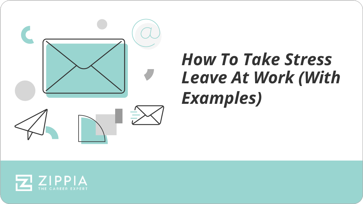 How to take stress leave at work with examples