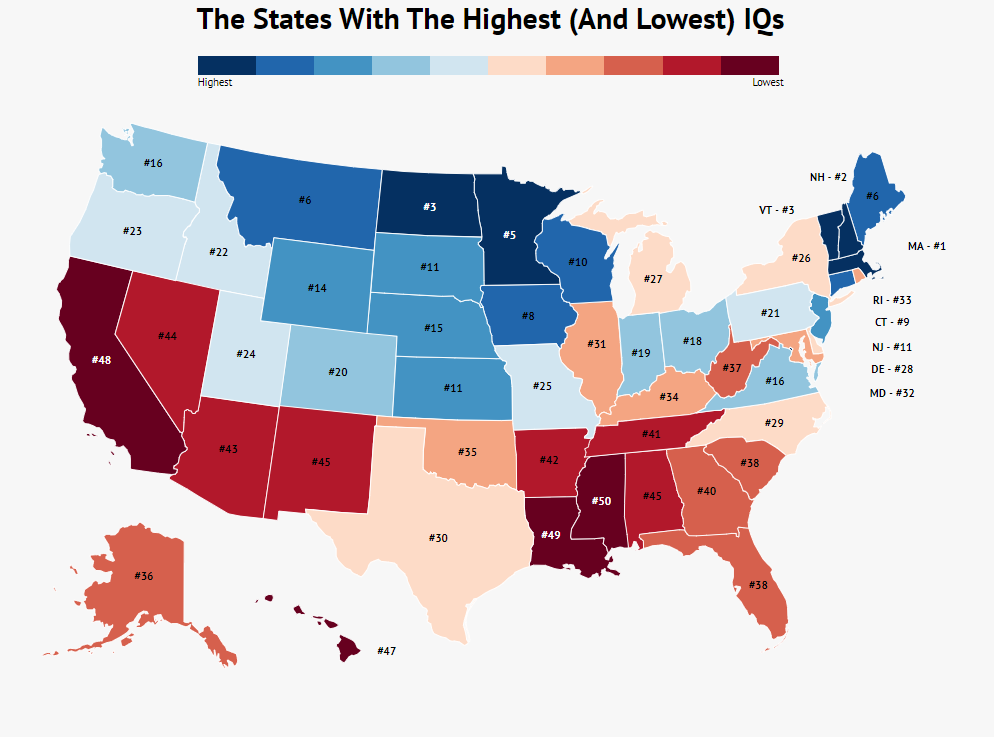 Iq Test Score Chart