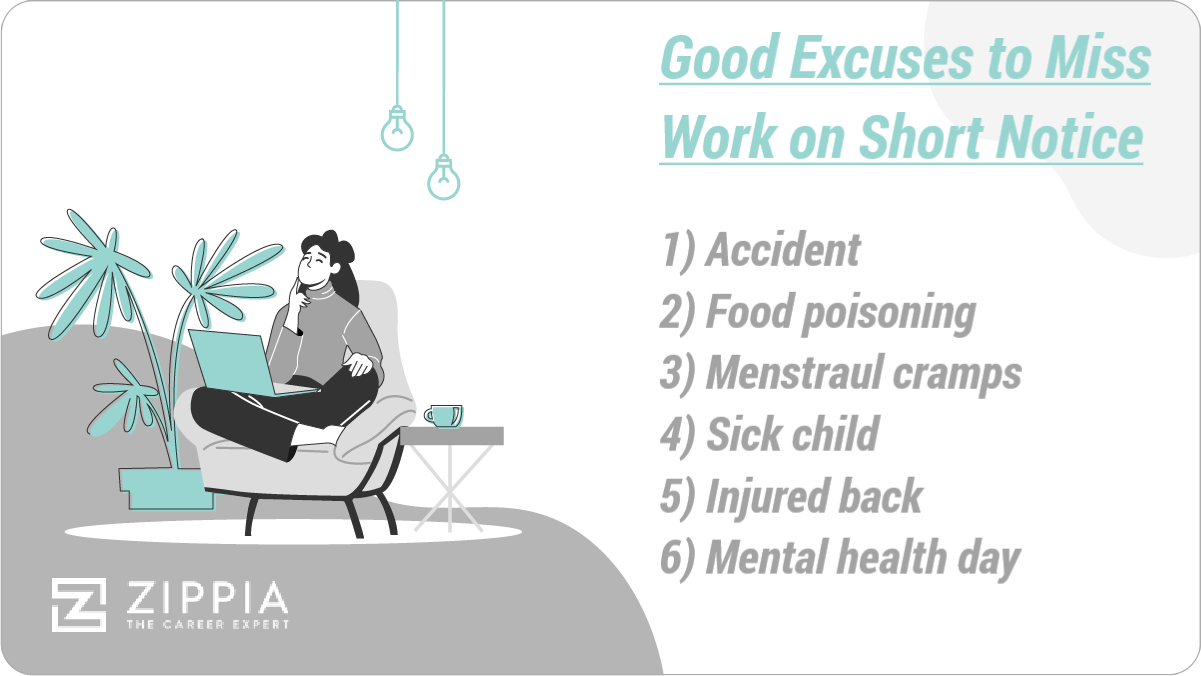 good excuses for missing work reddit