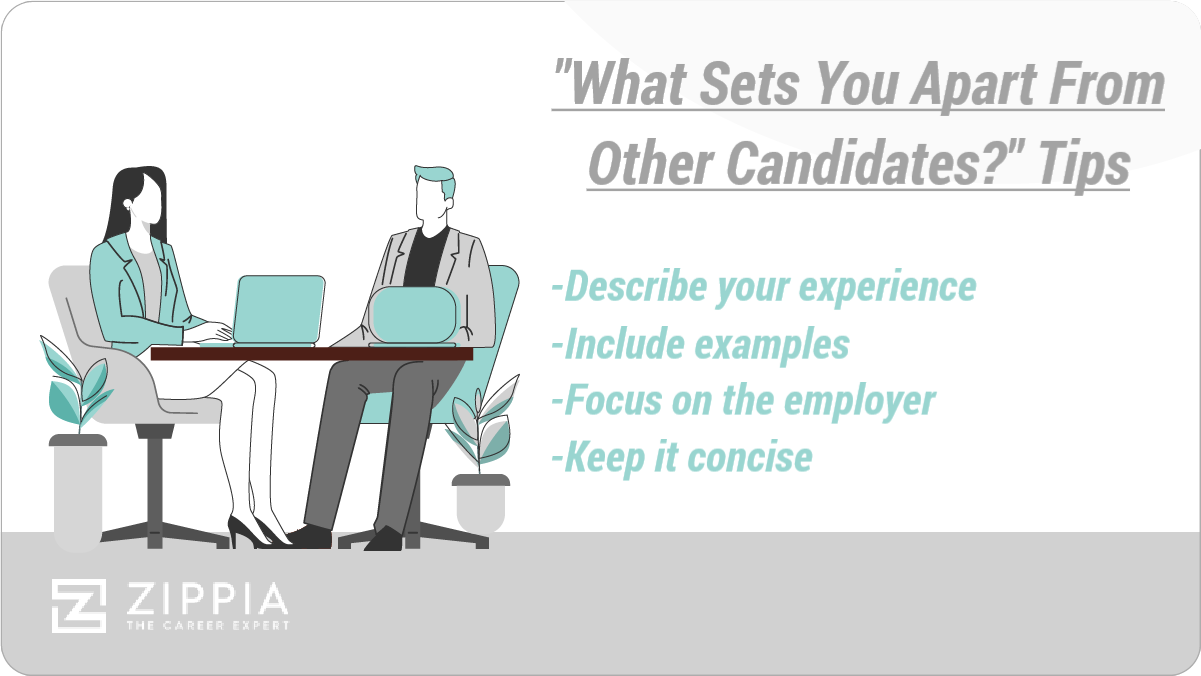 what sets you apart from other candidates tips